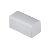 /Рушники целюлозні V-подібні, 200 шт, 23х21 см, 2-х сл., білий BUROCLEAN