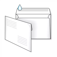 /Конверт С6 (114х162мм) білий МК з друком адреси на зовнішній стороні