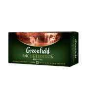 /Чай черный 2г*25, пакет, "English Edition", GREENFIELD 