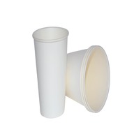 /Стакан паперовий, 250мл, білий 50шт/уп BUROCLEAN (ST-75)