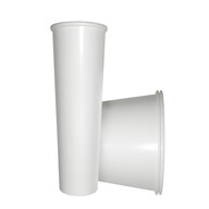 /Стакан паперовий, 400мл, білий 50шт/уп BUROCLEAN (ST-90)