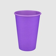 /Стакан паперовий, 340мл, "LAVANDA CUP", BUROCLEAN 50шт/уп (D-80)