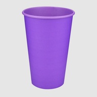 /Стакан паперовий, 500мл, "LAVANDA CUP", BUROCLEAN 50шт/уп (D-90)