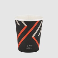 /Стакан паперовий, 250мл, "Just Drink", BUROCLEAN 50шт/уп (D-75)