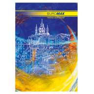 /Книга канцелярская CLASSIC, А4, 96 л., линия, офсет, твердая ламинированная обложка, синяя