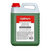 /Засіб для миття та дезінфекції сантехніки, «Сантрі-гель», Лимон, 5л (2шт/ящ) OPTIMUM PRO SERVICE