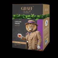 /Чай чорний листовий  80 г,  картон,  "Ceylon pride /Гордість Цейлону" GRAFF 