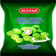 /Арахіс смажений, солоний в хрусткій оболонці зі смаком васабі, 60г  ТМ Sultan