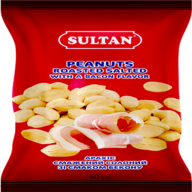 /Арахіс смажений, солоний зі смаком бекону, 60г  ТМ Sultan