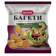 /Багети зі смаком креветки з кислосолодким соусом, 70г  ТМ Sultan