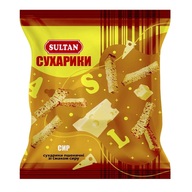 /Сухарики зі смаком сиру, 90г  ТМ Sultan