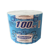 /Папір туал.макул.  45м, без гільзи сірий Malvar