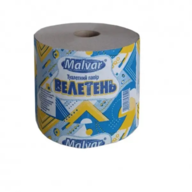 /Папір туал.макул. 60м "Велетень"  на гільзі, сірий Malvar