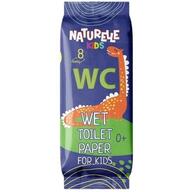 /Папір туалетний вологий, Kids, 8шт., NATURELLE