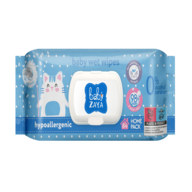 /Серветки вологі гіпоалергенні, 84шт., Baby Zaya