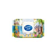 /Серветки вологі дитячі, Super Pack,  72шт., Summer Fresh