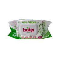 /Серветки вологі дитячі, з алоє, 120шт. BIOLLY