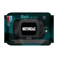/Серветки вологі універсальні, чорні, Classic, 120шт., NATURELLE 