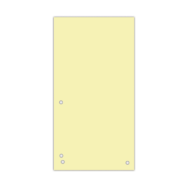 Индекс-разделитель 10,5х23см (100шт.), картон, желтый