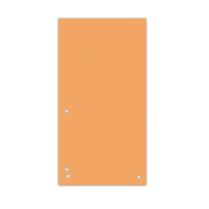 Индекс-разделитель 10,5х23см (100шт.), картон, оранжевый