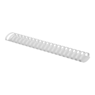Пластиковые пружины для переплета, d 45мм, А4, 410 л., овальные, белые, по 50 шт. в упаковке