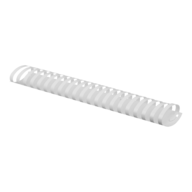 Пластиковые пружины для переплета, d 51мм, А4, 500 л., овальные, белые, по 50 шт. в упаковке