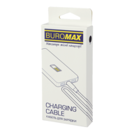 Кабель нейлоновий USB for Type-C, з передачею данних , чорний, 1 м