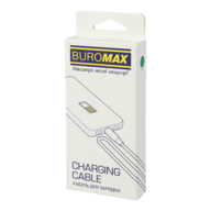 Кабель нейлоновий плетений з підсвіткою USB for Type-C, 27W з передачею данних , зелений, 1 м