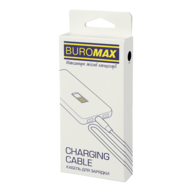 Кабель з підсвіткою Type-C for Type-C, 65W з передачею данних , чорний, 1 м