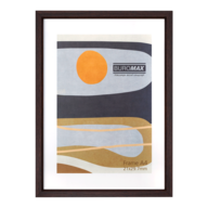 /Рамка ,А4 21х29.7см темно-коричнева