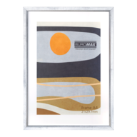 /Рамка А4, 21х29.7 см срібна