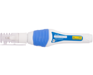 ^Корректор-ручка, 8 мл, эмульс. основа, металлический наконечник, резиновый грип