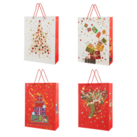 Пакет паперовий подарунковий, L:31х42х12см, тиснення фольгою BM.2000123