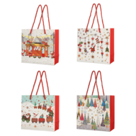 Пакет паперовий подарунковий, XS:15х14х7см, тиснення фольгою BM.2000126