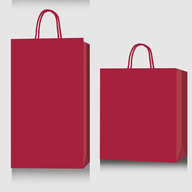 Пакет паперовий подарунковий, XL:51х72х18см, малиновий BM.2000136-29
