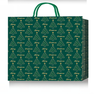 Пакет паперовий подарунковий, L:31х42х12см, тиснення фольгою і конгревне тиснення BM.2000160