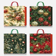 Пакет паперовий подарунковий, S:18х23х8см, тиснення фольгою BM.2000165