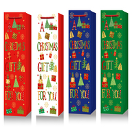 Пакет паперовий подарунковий, Wine bottle:11х38х11см, тиснення фольгою BM.2000186