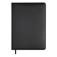 Щоденник недат. PRIME, A5, чорний, штуч.шкіра/поролон, 336 стор