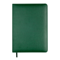 Щоденник недат. PRIME, A5, зелений, штуч.шкіра/поролон, 336 стор