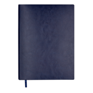 Щоденник недат. IDEAL, A5, синій, штуч.шкіра, 336 стор