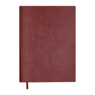 Щоденник недат. IDEAL, A5, коричневий, штуч.шкіра, 336 стор