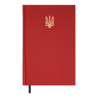 Ежедневник недат. AIRY , A5, красный , бумвинил