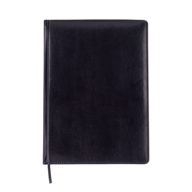 Щоденник недат. BRAVO, L2U, A4, чорний, штуч.шкіра/поролон, 336 стор