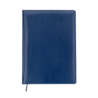 Щоденник недат. BRAVO, L2U, А4, синій, штуч.шкіра/поролон, 336 стор