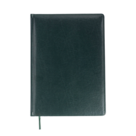 Щоденник недат. BRAVO, L2U, А4, зелений, штуч.шкіра/поролон, 336 стор.
