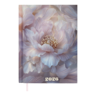 Ежедневник датир. полиграфический NOVEL 2026, A5, пудровый 