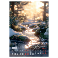 /Календарь настенный 2026 г., А3, 1 пружина, Seasons landscape