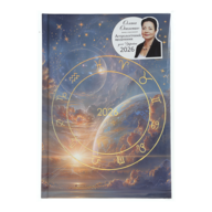 Щоденник астрологічний дат. поліграфічний 2026, A5, 352 ст., синій