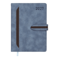 Щоденник датов. 2027 RANGE, A5, маренго, штучна шкіра/поролон